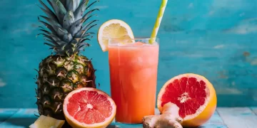 Ultimate Belly Fat Burner: Weight Loss Drink with Pineapple, Grapefruit, Lemon & Ginger